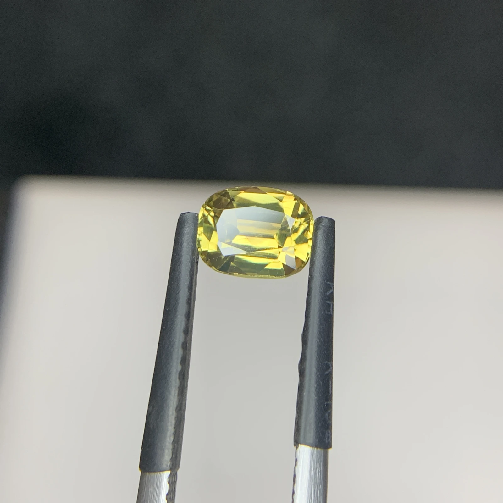 1.35 ct Natural Brownish Yellow Chrysoberyl Cushion Shape Loose Gemstone from Sri Lanka — view 3